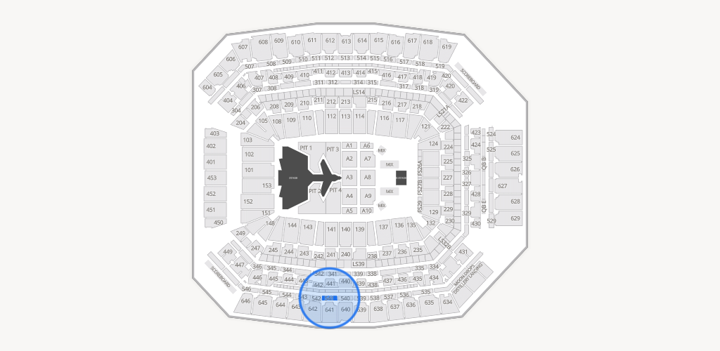 Lucas Oil Stadium Seating Chart