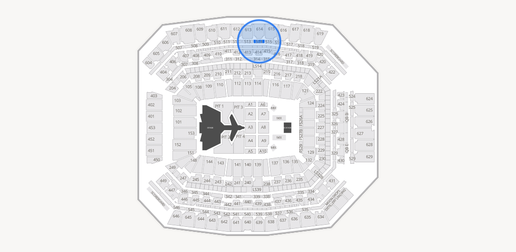 Lucas Oil Stadium Seating Chart