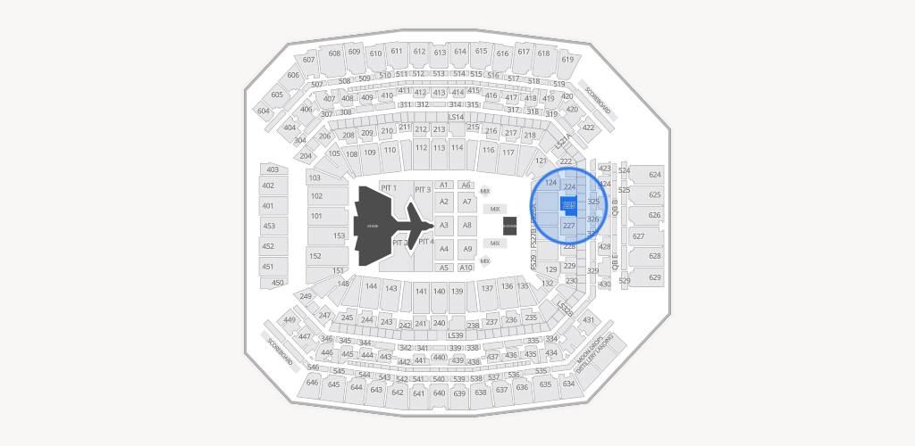 Lucas Oil Stadium Seating Chart