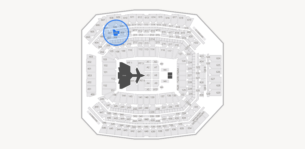 Lucas Oil Stadium Seating Chart