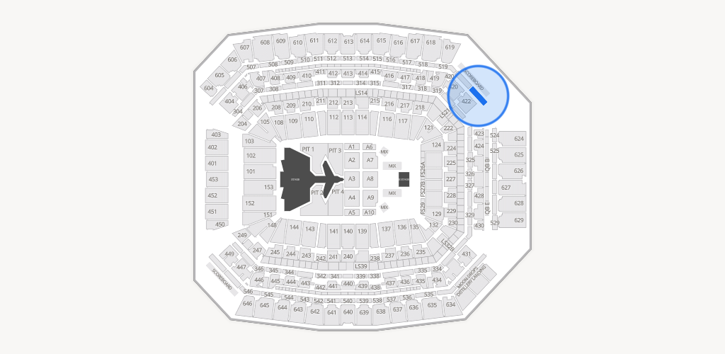 Lucas Oil Stadium Seating Chart