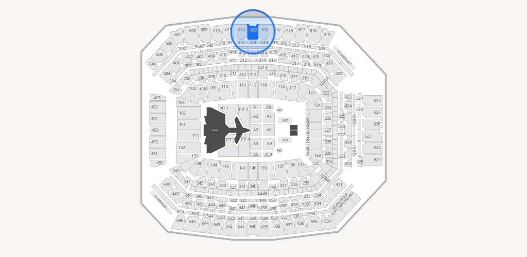 Lucas Oil Stadium Seating Chart