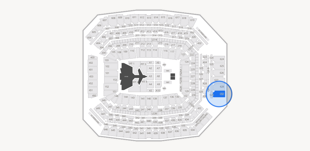 Lucas Oil Stadium Seating Chart