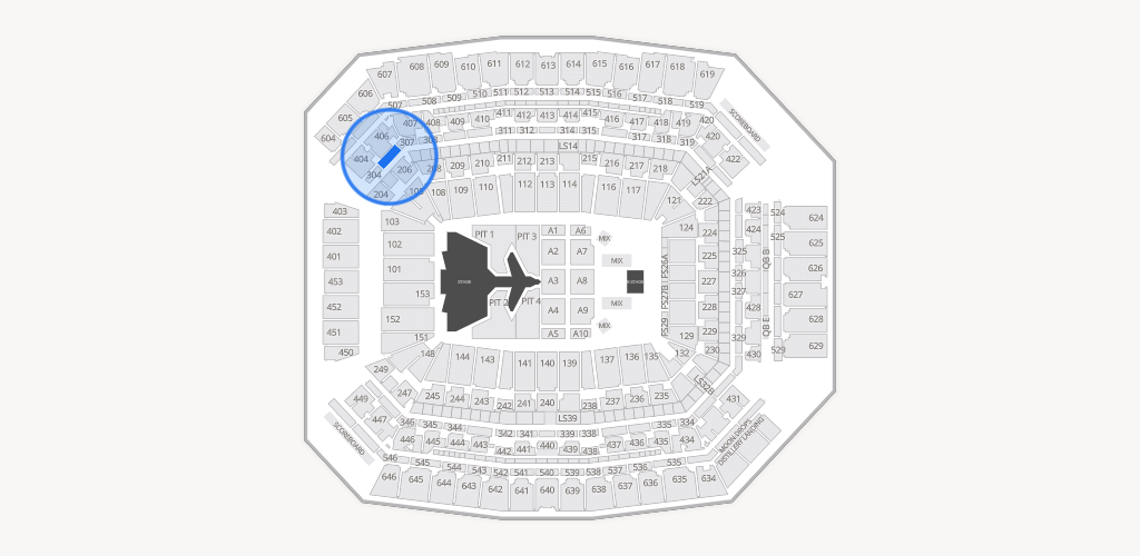 Lucas Oil Stadium Seating Chart