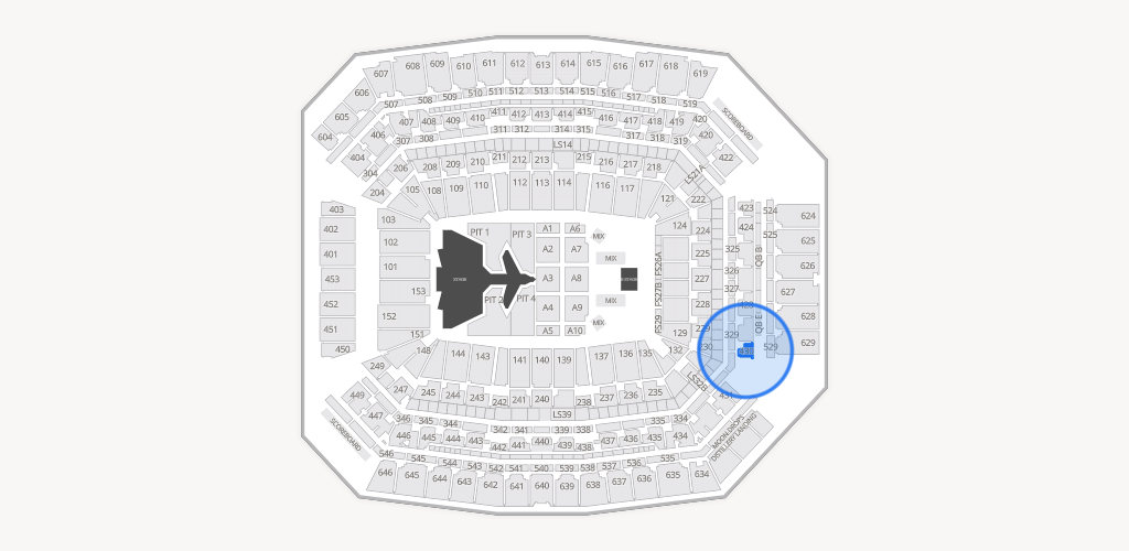 Lucas Oil Stadium Seating Chart