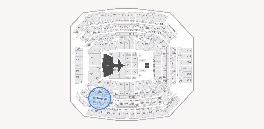 Lucas Oil Stadium Seating Chart