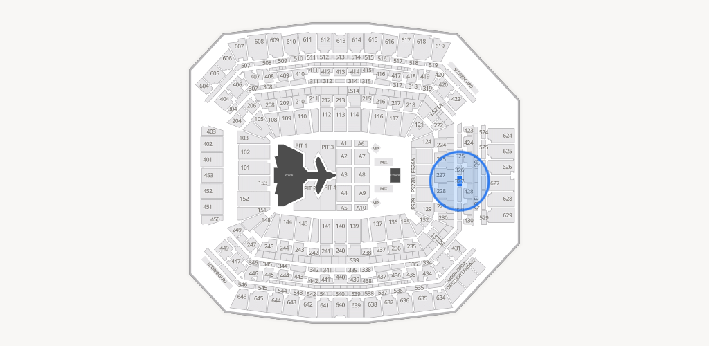 Lucas Oil Stadium Seating Chart