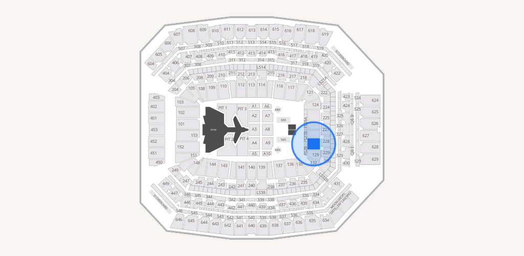 Lucas Oil Stadium Seating Chart
