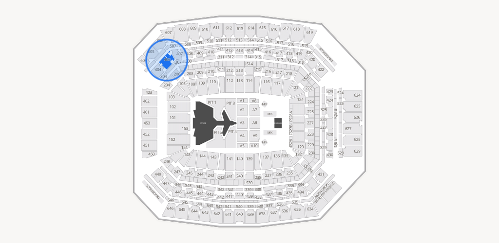 Lucas Oil Stadium Seating Chart