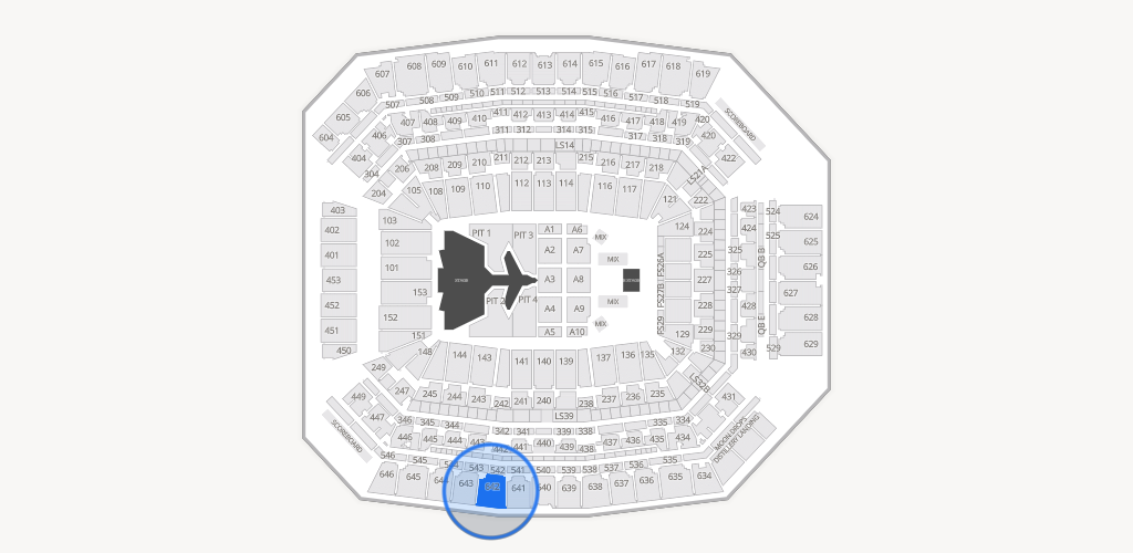 Lucas Oil Stadium Seating Chart