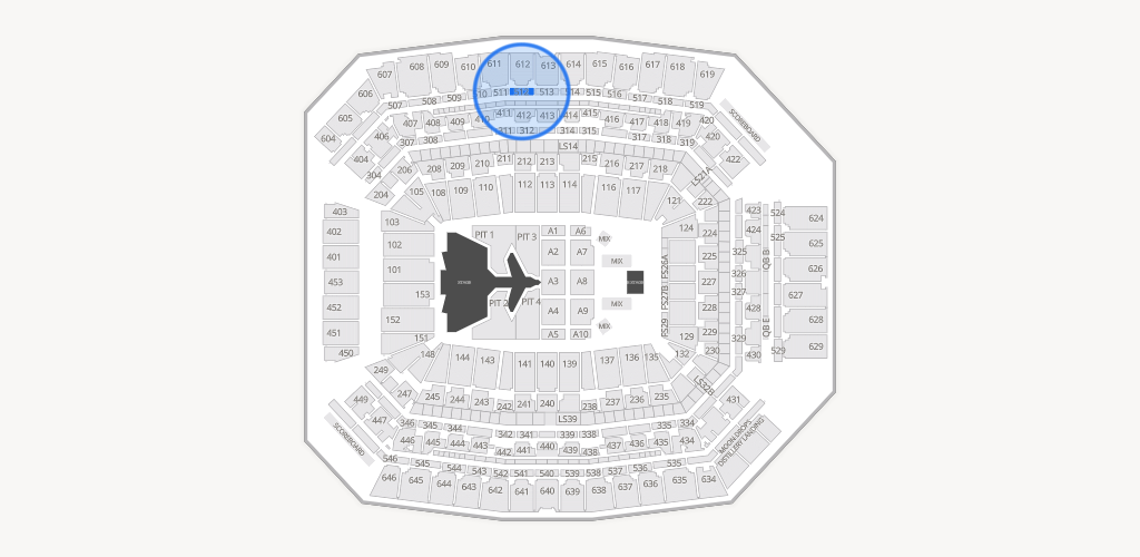 Lucas Oil Stadium Seating Chart