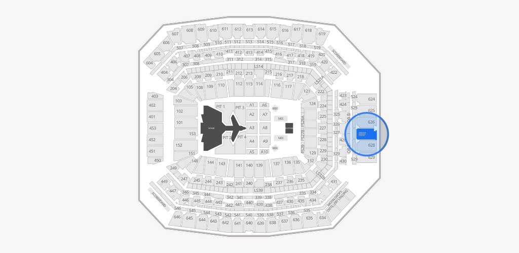 Lucas Oil Stadium Seating Chart