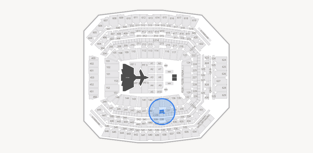 Lucas Oil Stadium Seating Chart