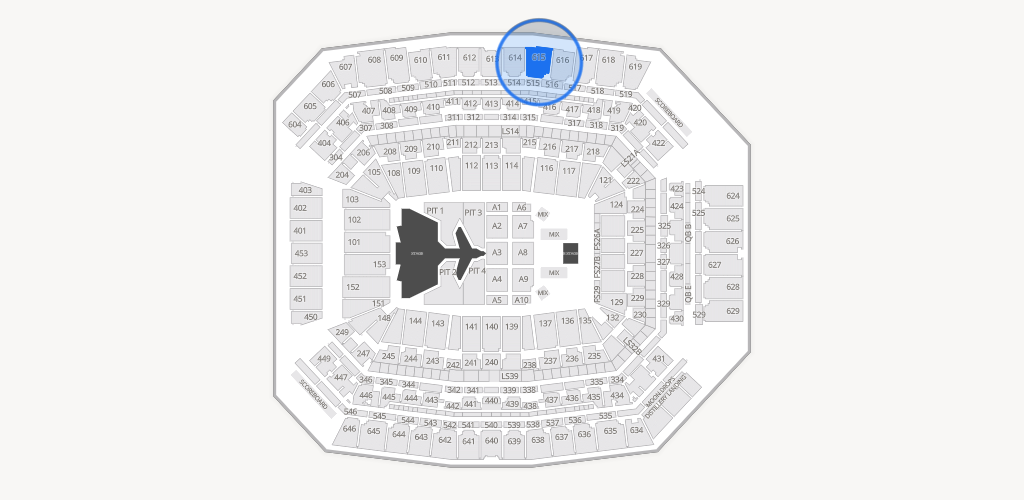 Lucas Oil Stadium Seating Chart