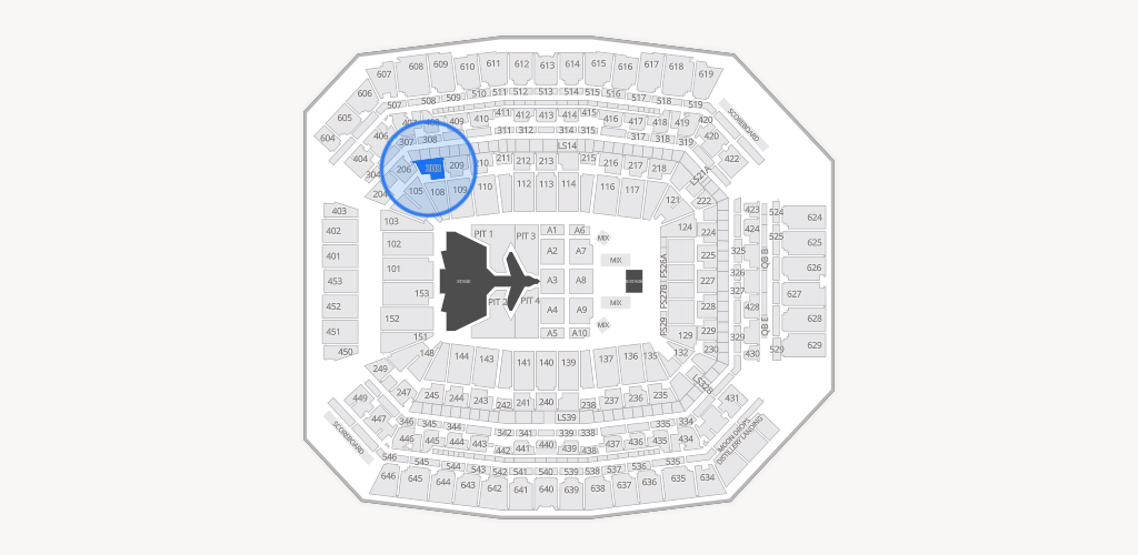 Lucas Oil Stadium Seating Chart