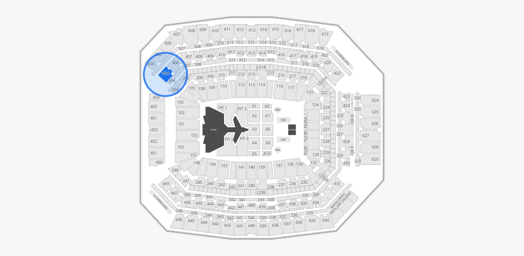 Lucas Oil Stadium Seating Chart