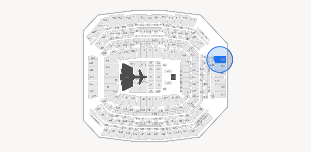 Lucas Oil Stadium Seating Chart