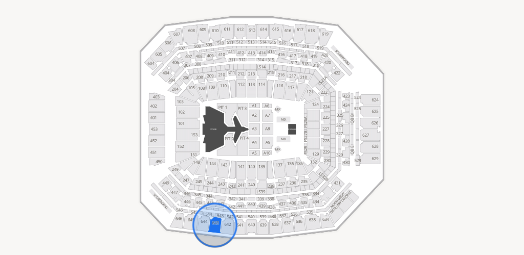 Lucas Oil Stadium Seating Chart