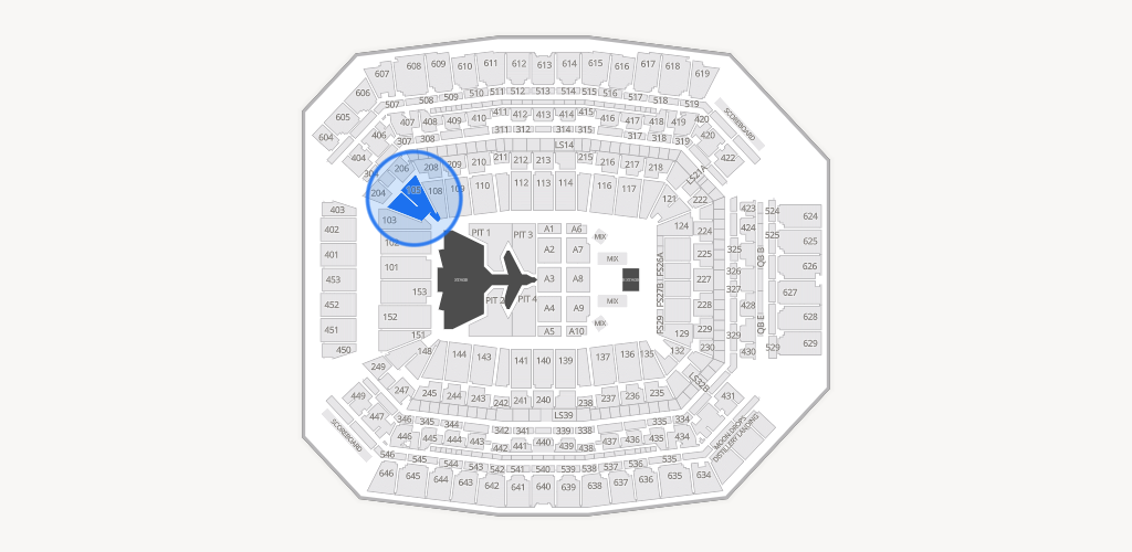Lucas Oil Stadium Seating Chart