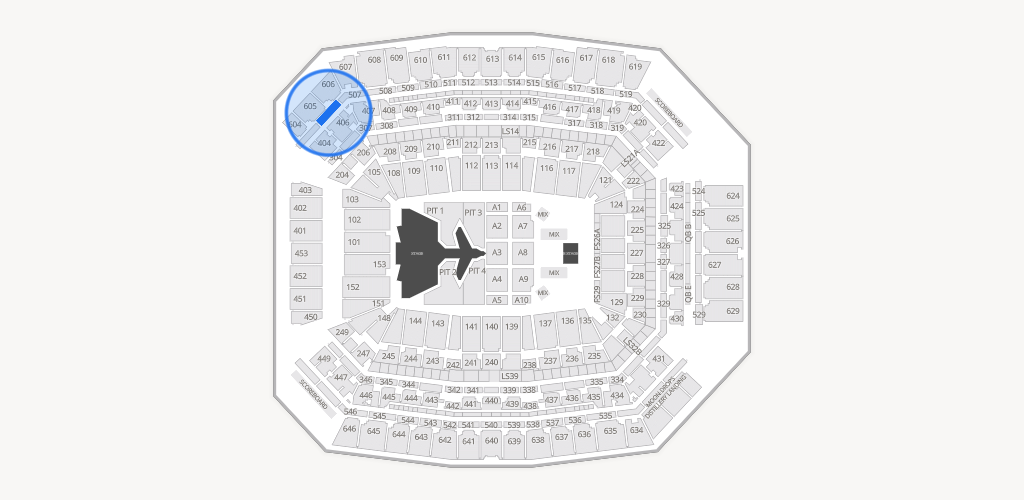 Lucas Oil Stadium Seating Chart