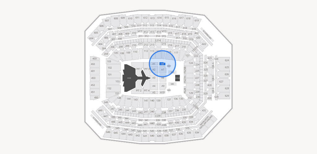 Lucas Oil Stadium Seating Chart