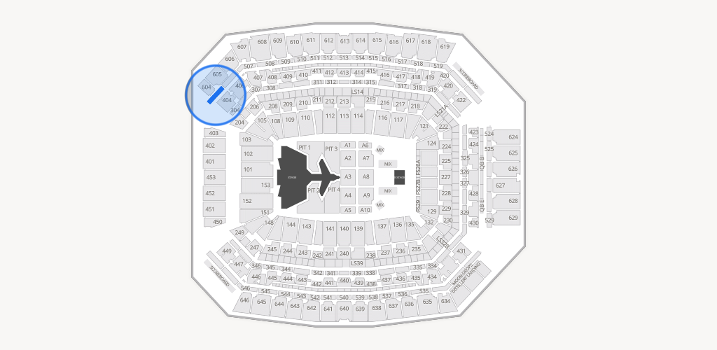 Lucas Oil Stadium Seating Chart