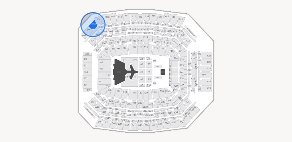 Lucas Oil Stadium Seating Chart
