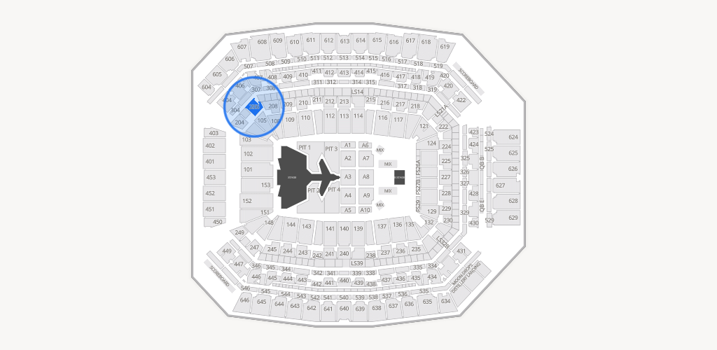 Lucas Oil Stadium Seating Chart