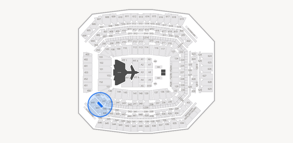 Lucas Oil Stadium Seating Chart