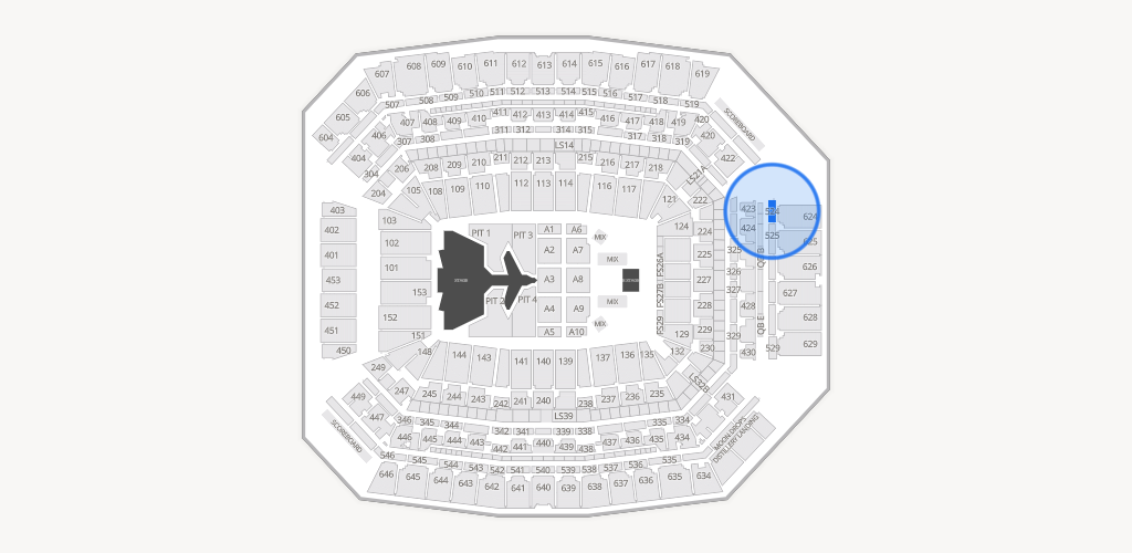 Lucas Oil Stadium Seating Chart