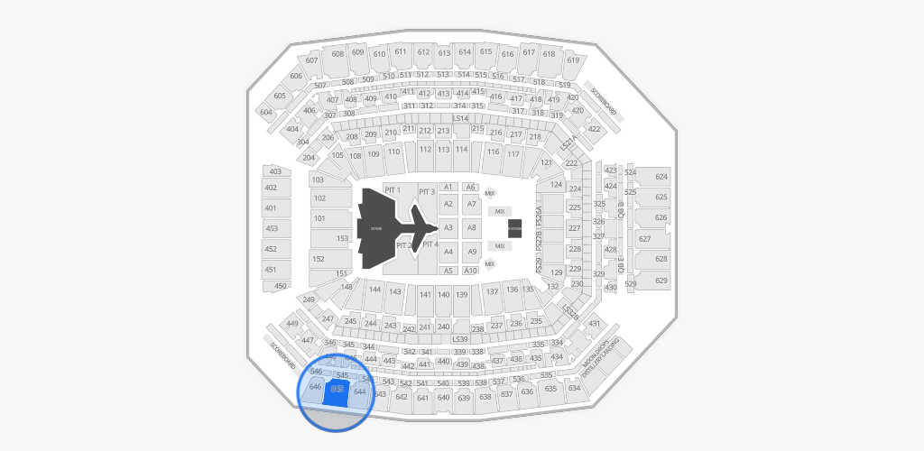 Lucas Oil Stadium Seating Chart