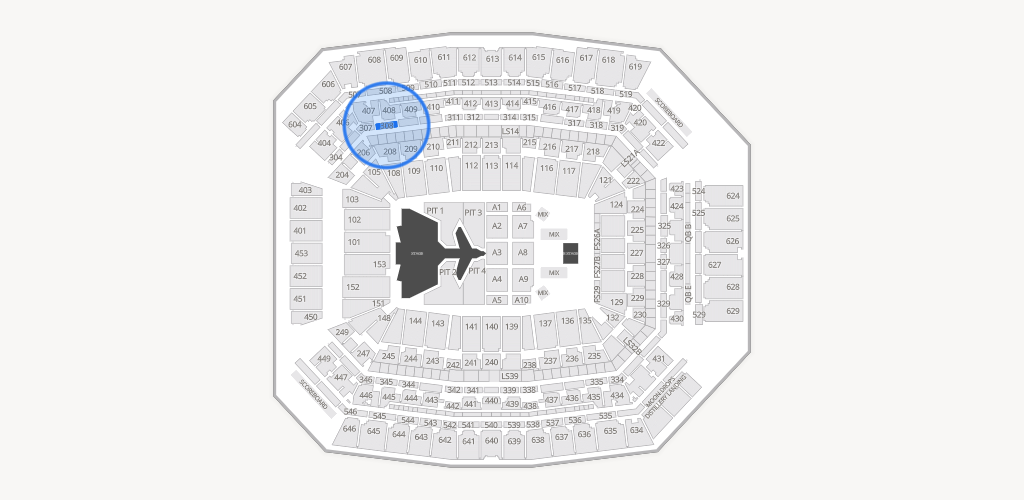 Lucas Oil Stadium Seating Chart