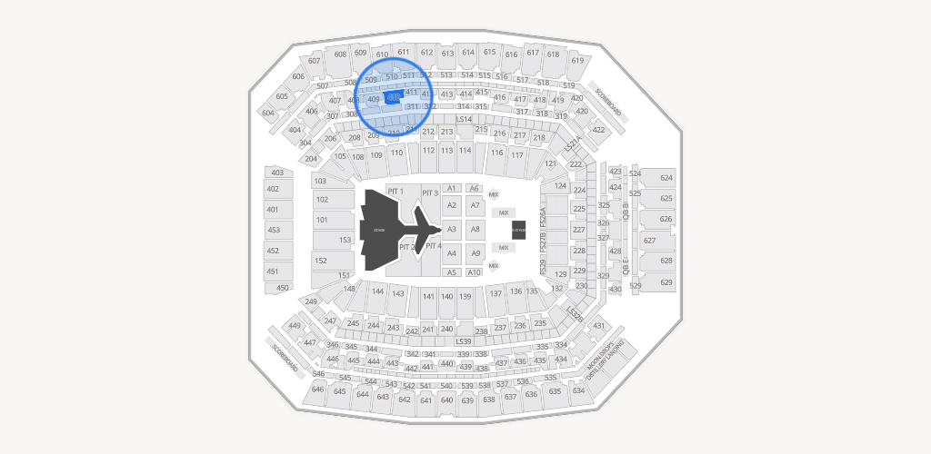 Lucas Oil Stadium Seating Chart