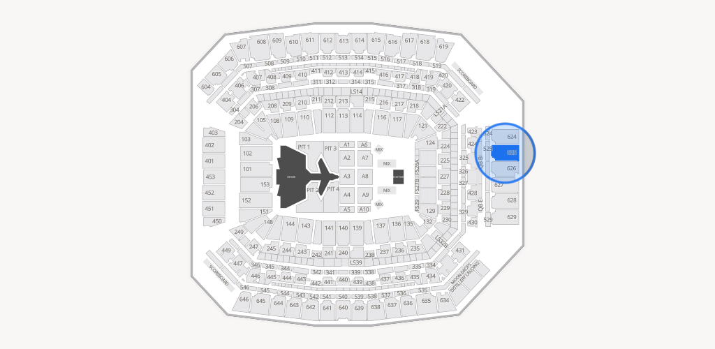 Lucas Oil Stadium Seating Chart