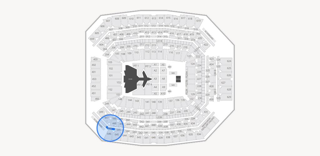 Lucas Oil Stadium Seating Chart