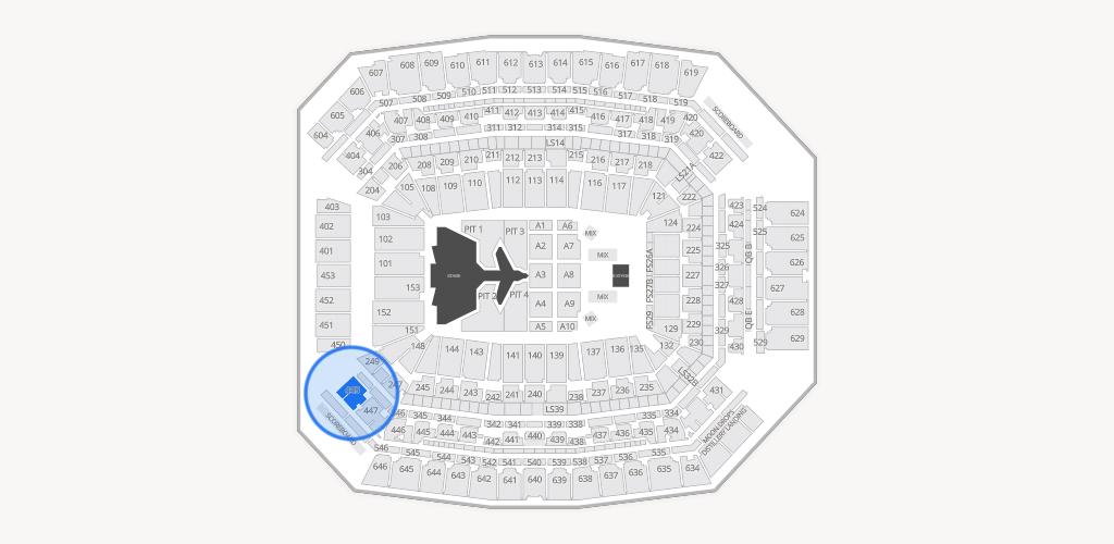 Lucas Oil Stadium Seating Chart