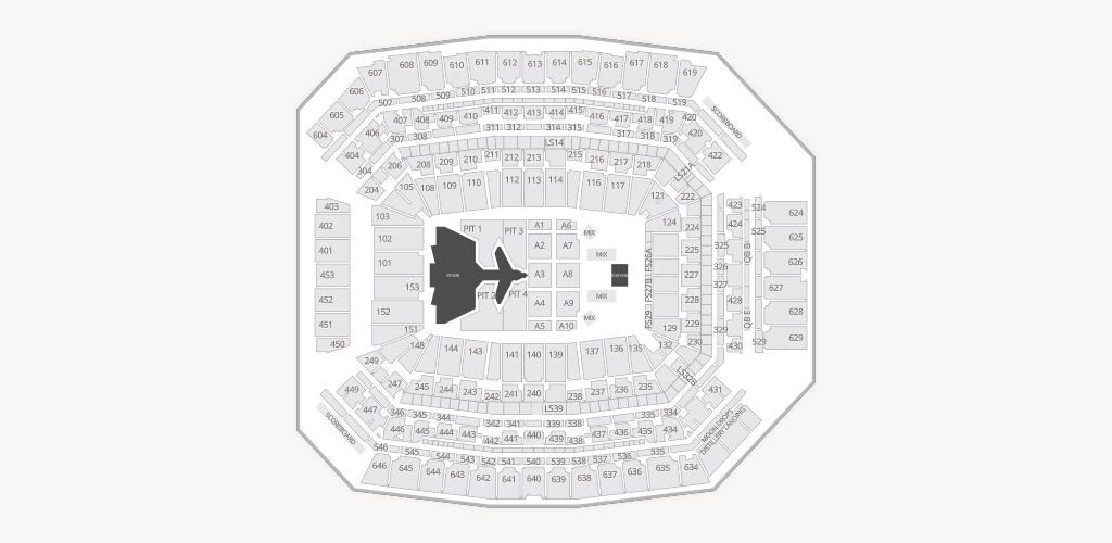 Lucas Oil Stadium Seating Chart