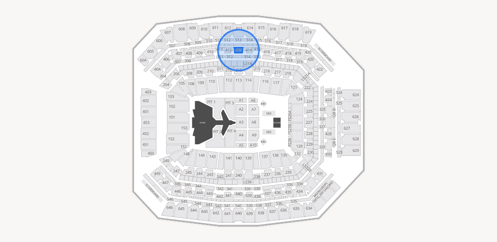 Lucas Oil Stadium Seating Chart