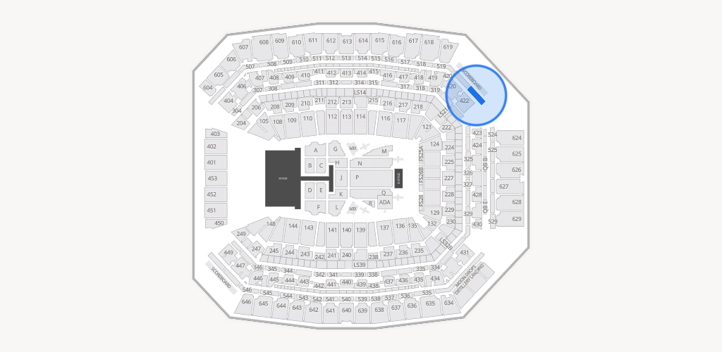 Lucas Oil Stadium Seating Chart
