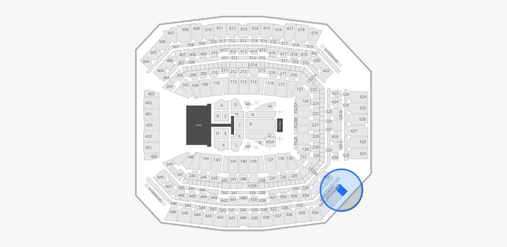 Lucas Oil Stadium Seating Chart
