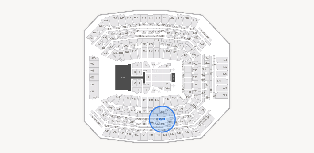 Lucas Oil Stadium Seating Chart