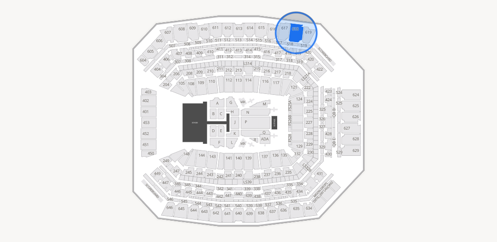 Lucas Oil Stadium Seating Chart