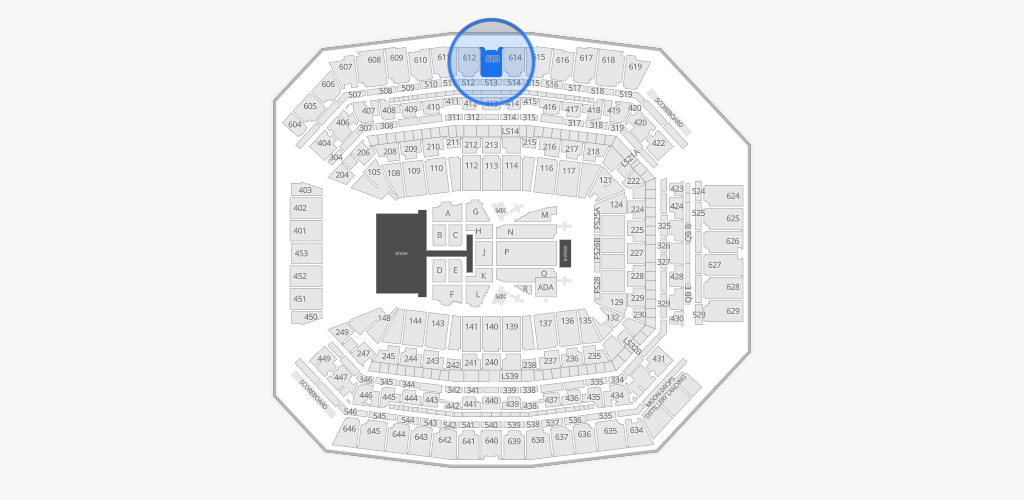 Lucas Oil Stadium Seating Chart