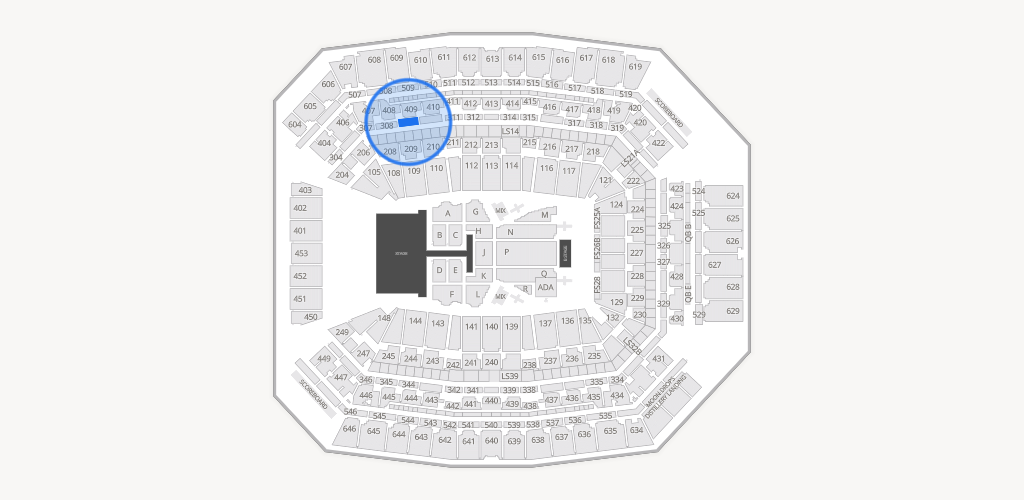 Lucas Oil Stadium Seating Chart