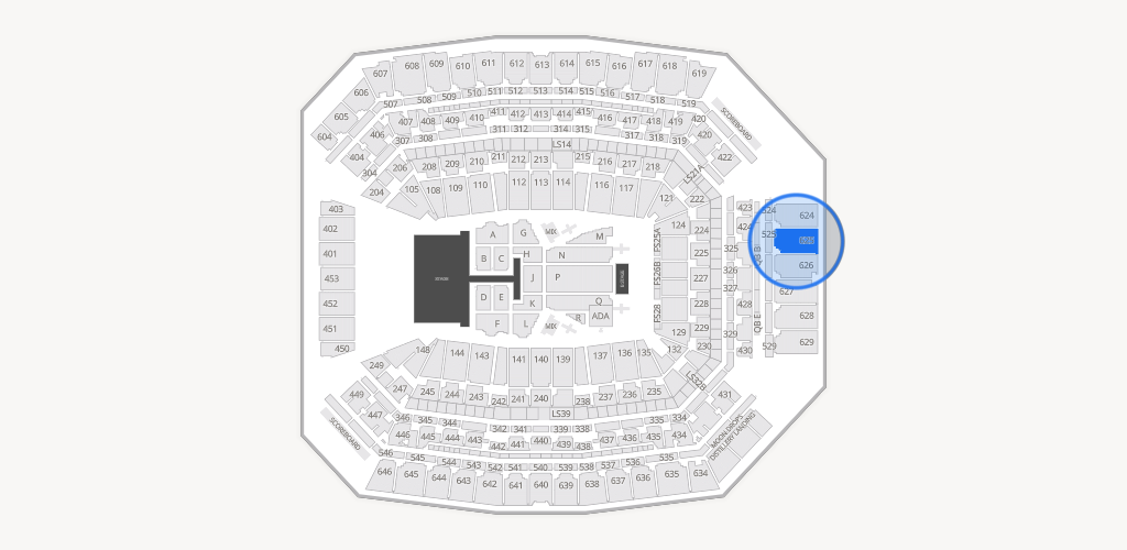 Lucas Oil Stadium Seating Chart