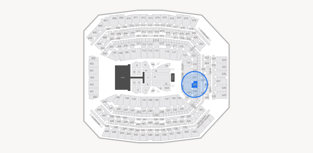 Lucas Oil Stadium Seating Chart