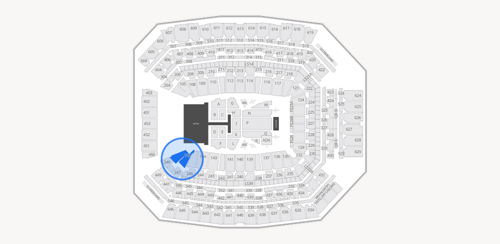 Lucas Oil Stadium Seating Chart