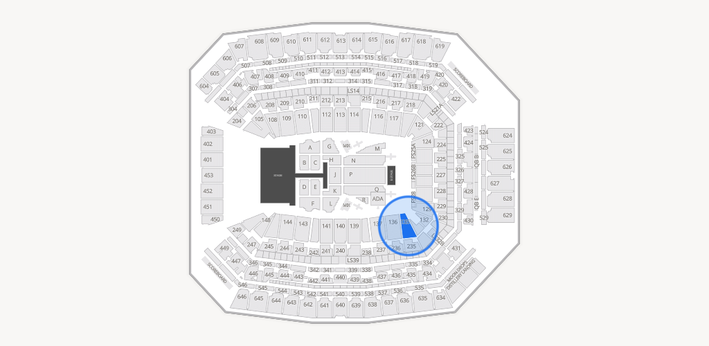 Lucas Oil Stadium Seating Chart