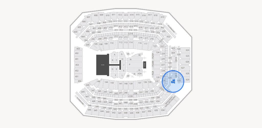 Lucas Oil Stadium Seating Chart