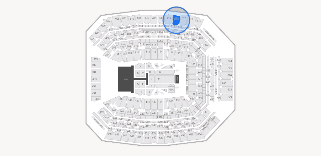 Lucas Oil Stadium Seating Chart